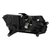 Farol Duplo H1/h7 Mascara Negra Friso Cromado Renault Logan  Farol Duplo H1/h7 Mascara Negra Friso Cromado Renault Logan