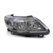 Farol Duplo H7/h1 Com Moldura Cor Cromo Vw Volkswagen Gol /  Farol Duplo H7/h1 Com Moldura Cor Cromo Vw Volkswagen Gol /