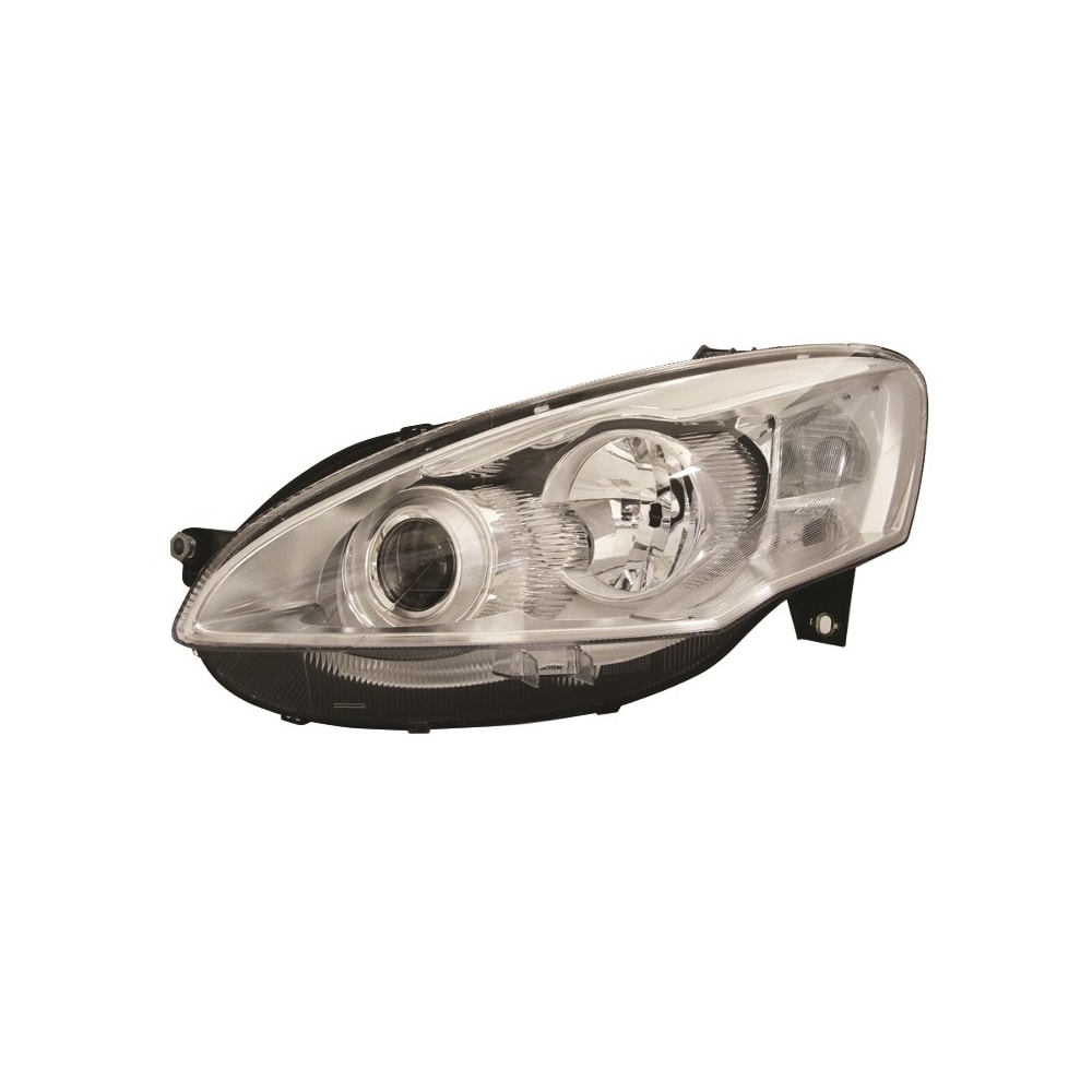 Farol Fiat Idea Adventure 2011 Em Diante Moldura Cinza Lado  Farol Fiat Idea Adventure 2011 Em Diante Moldura Cinza Lado