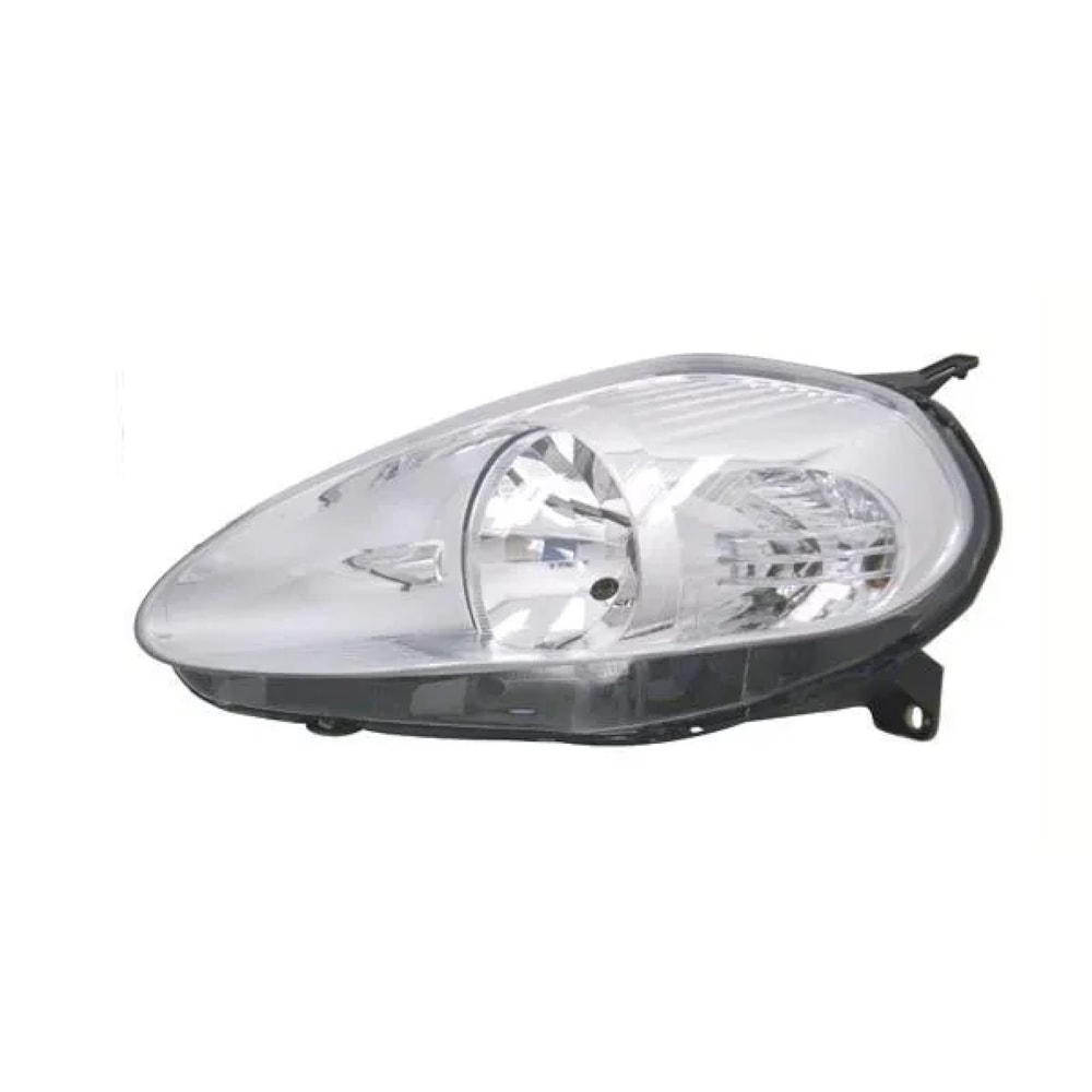 Farol Fiat Punto 2008 a 2010 Lado Esquerdo Farol Fiat Punto 2008 a 2010 Lado Esquerdo