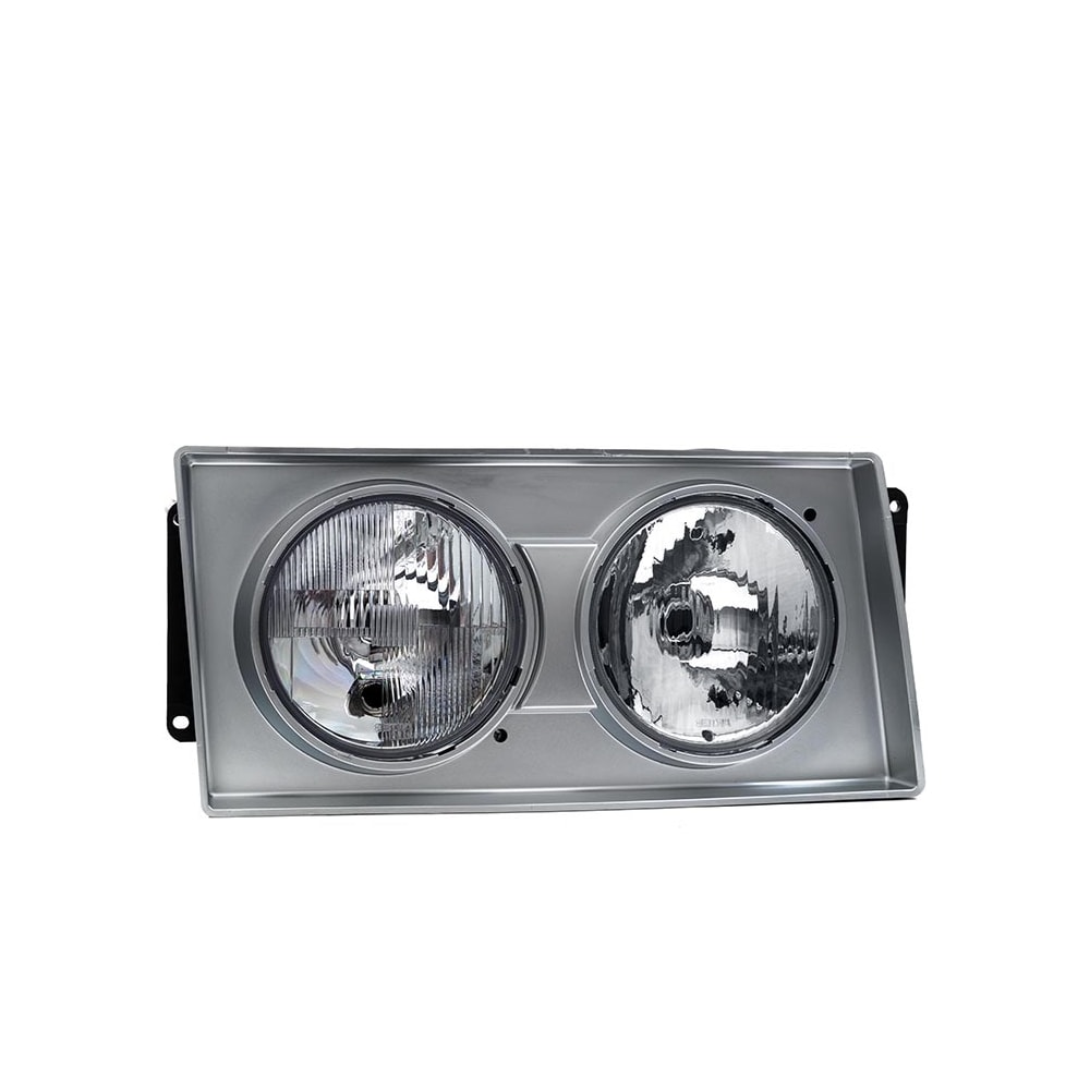 Farol H1 Moldura Cinza Man Caminhao / Truck / 2001 a 2005 La Farol H1 Moldura Cinza Man Caminhao / Truck / 2001 a 2005 La