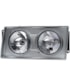 Farol H1 Moldura Cinza Man Caminhao / Truck / 2001 a 2005 La Farol H1 Moldura Cinza Man Caminhao / Truck / 2001 a 2005 La