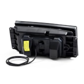 Farol H1 Moldura Cinza Man Caminhao / Truck / 2001 a 2005 La Farol H1 Moldura Cinza Man Caminhao / Truck / 2001 a 2005 La