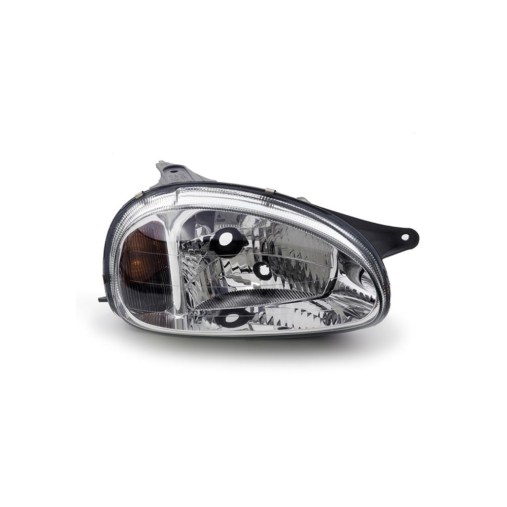 Farol H4 Carcaca Cinza Moldura Metalizada Gm Chevrolet Corsa Farol H4 Carcaca Cinza Moldura Metalizada Gm Chevrolet Corsa