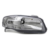 Farol H4 Carcaca Cinza Vw Volkswagen Gol / Parati / Saveiro  Farol H4 Carcaca Cinza Vw Volkswagen Gol / Parati / Saveiro