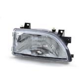 Farol H4 Carcaca Preta Sem Soquete Ford Escort 1993 a 1996 Lado Direito