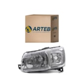 Farol H4 Mascara Metalizada Fiat Fiorino / Uno Mille / Smart Farol H4 Mascara Metalizada Fiat Fiorino / Uno Mille / Smart