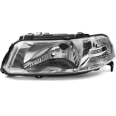 Farol H4 Sem Defletor Vw Volkswagen Gol / Parati 1999 a 2005 / Saveiro 2000 a 2005 / Geracao Iii Lado Esquerdo Farol H4 Sem Defletor Vw Volkswagen Gol / Parati 1999 a 2005 / Saveiro 2000 a 2005 / Geracao Iii Lado Esquerdo