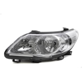 Farol H7/h1 Com Defletor Longo Vw Volkswagen Gol / Voyage / 