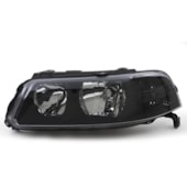 Farol H7/h1 Mascara Negra Foco Duplo Vw Volkswagen Gol / Par Farol H7/h1 Mascara Negra Foco Duplo Vw Volkswagen Gol / Par