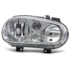 Farol H7/h1 Sem Motor / Sem Auxiliar Vw Volkswagen Golf A4 1999 a 2004 Lado Direito Farol H7/h1 Sem Motor / Sem Auxiliar Vw Volkswagen Golf A4 1999 a 2004 Lado Direito