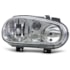Farol H7/h1 Sem Motor / Sem Auxiliar Vw Volkswagen Golf A4 1999 a 2004 Lado Direito Farol H7/h1 Sem Motor / Sem Auxiliar Vw Volkswagen Golf A4 1999 a 2004 Lado Direito