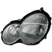 Farol Halogeno Mercedes Benz Linha C 2001 a 2004 Lado Esquer