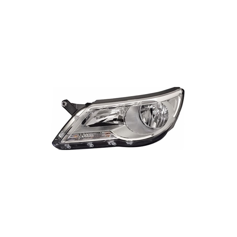 Farol Halogeno Vw Volkswagen Tiguan 2007 a 2011 Lado Esquerd