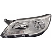 Farol Halogeno Vw Volkswagen Tiguan 2007 a 2011 Lado Esquerd