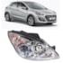 Farol Hyundai I30 Lado Esquerdo 2010 Farol Hyundai I30 Lado Esquerdo 2010