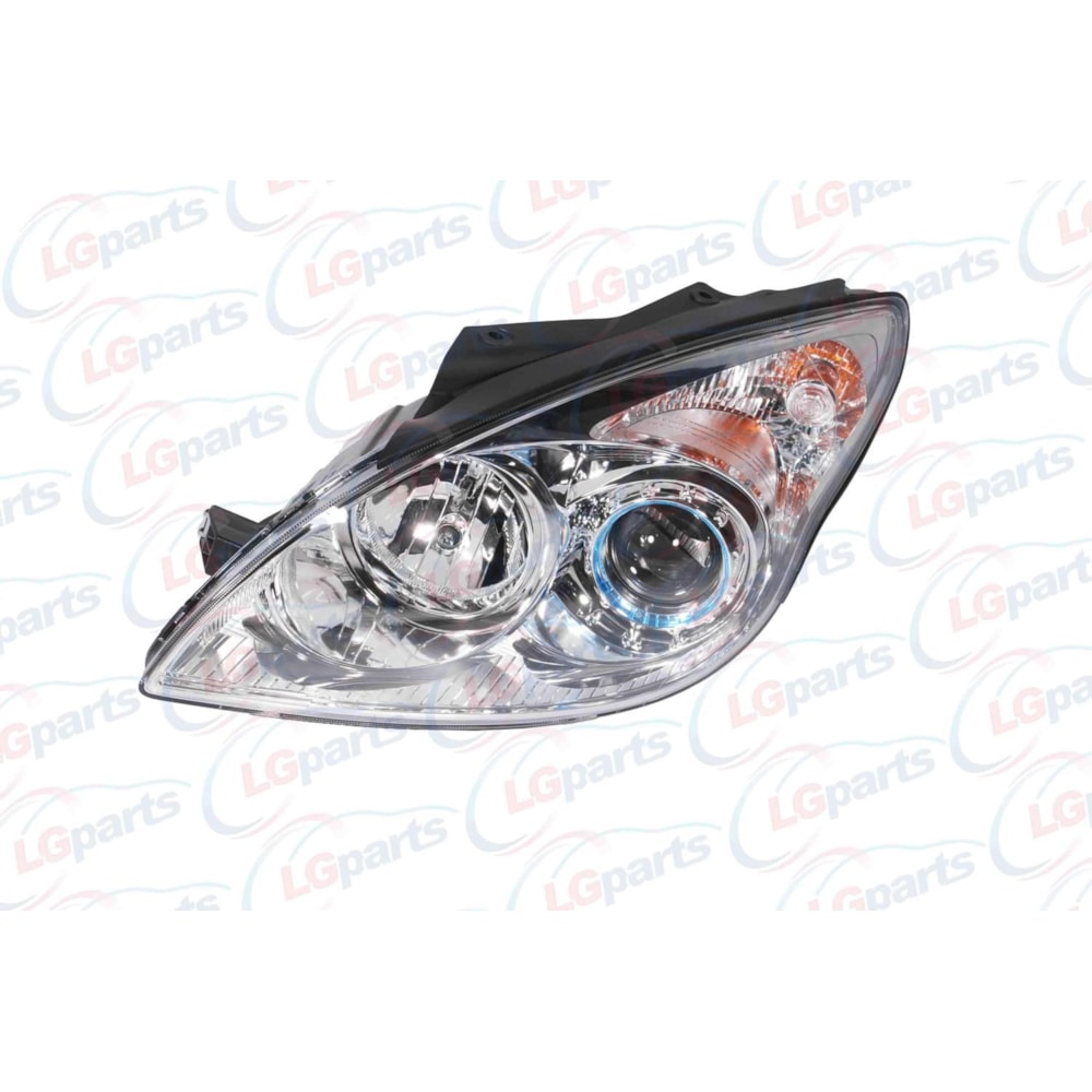 Farol Lado Esquerdo (cromado) Hyundai I30