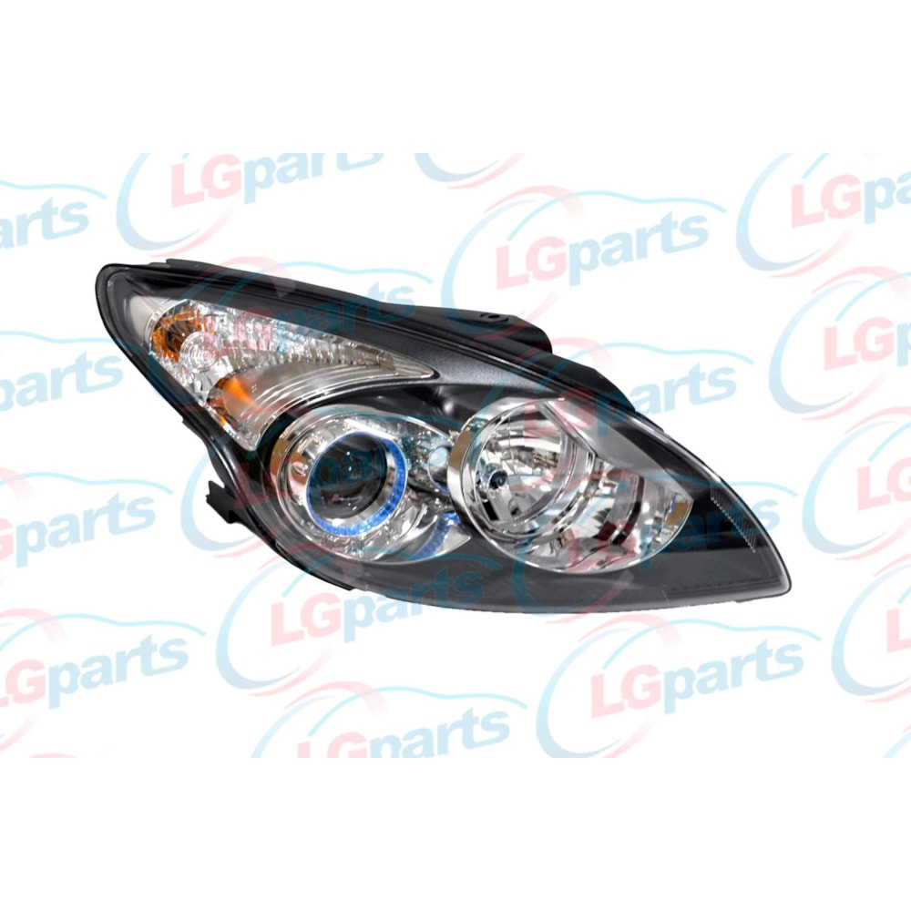 Farol Mascara Negra Lado Direito Hyundai I30