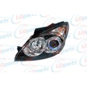 Farol Mascara Negra Lado Esquerdo Hyundai I30