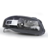 Farol Mascara Negra Pisca Cromado Vw Volkswagen Gol / Parati / Saveiro / Geracao Iv 2006 a 2009 Lado Direito Farol Mascara Negra Pisca Cromado Vw Volkswagen Gol / Parati / Saveiro / Geracao Iv 2006 a 2009 Lado Direito