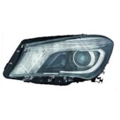 Farol Mercedes Benz Cla 2014 Em Diante Led Bi-xenon Mascara 