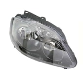 Farol Vw Volkswagen Fox 2008 a 2010 Cromo Onix Duplo Lado Es