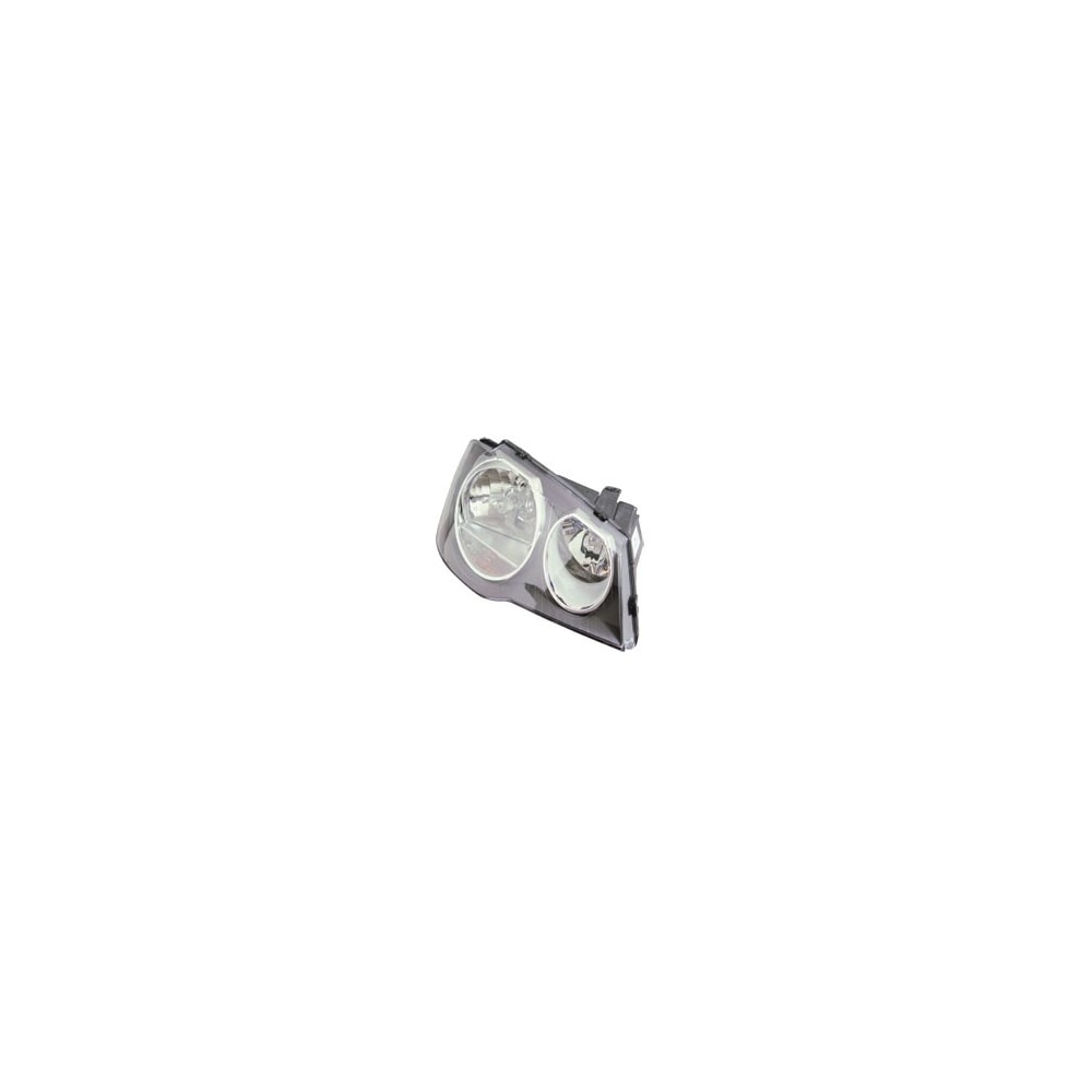 Farol Vw Volkswagen Golf 2007 a 2008 Mascara Cinza Cool Blue
