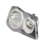 Farol Vw Volkswagen Golf 2007 a 2008 Mascara Cinza Cool Blue
