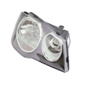 Farol Vw Volkswagen Golf 2007 a 2008 Mascara Cinza Cool Blue