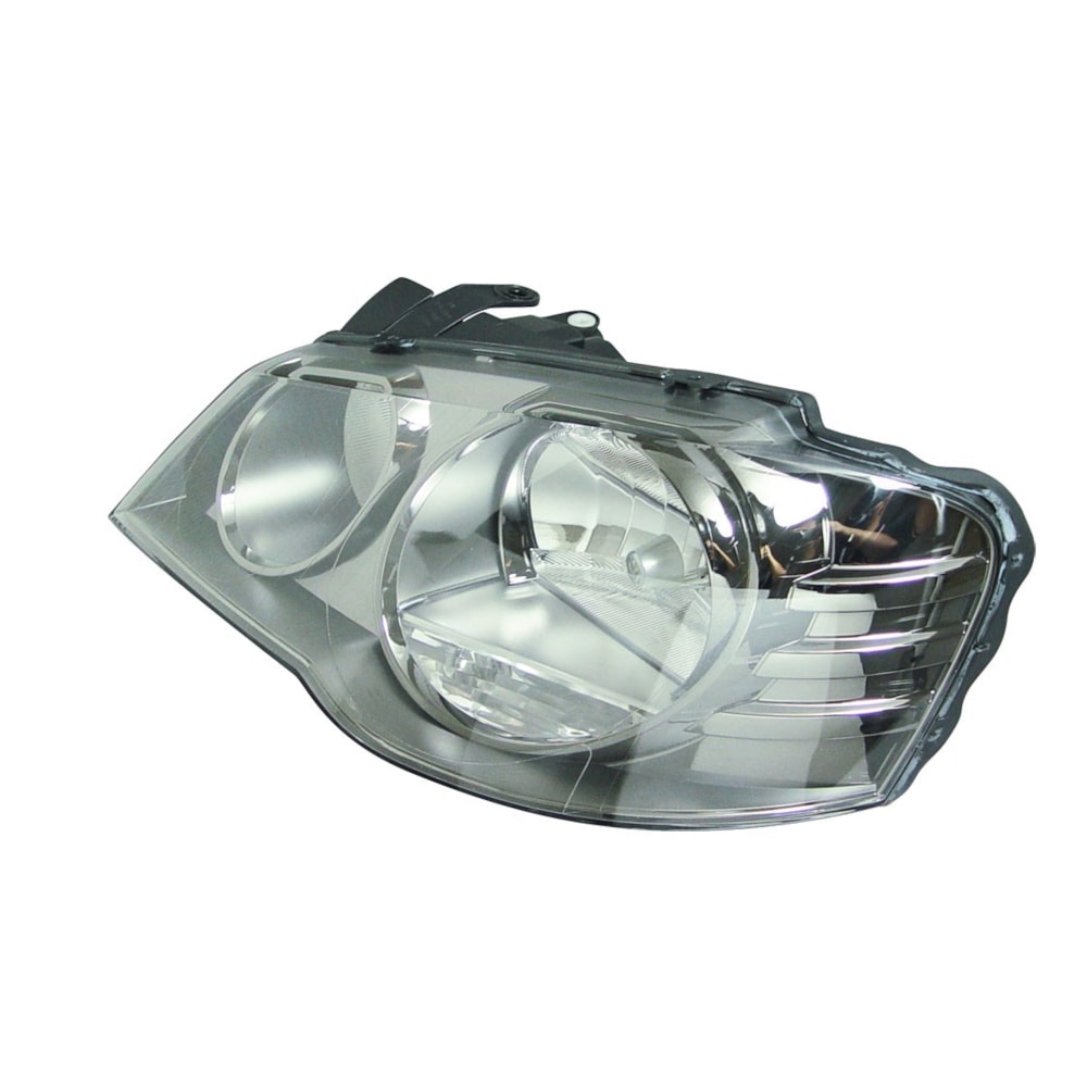 Farol Vw Volkswagen Golf 2008 a 2014 Duplo Cromo-onix Canhao Farol Vw Volkswagen Golf 2008 a 2014 Duplo Cromo-onix Canhao