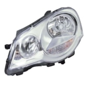 Farol Vw Volkswagen Polo 2006 a 2009 Cromado Hatch e Sedan L