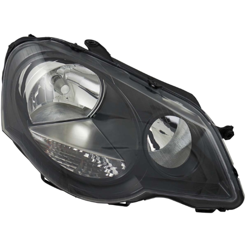 Farol Vw Volkswagen Polo 2007 a 2015 Mascara Negra Lado Dire Farol Vw Volkswagen Polo 2007 a 2015 Mascara Negra Lado Dire