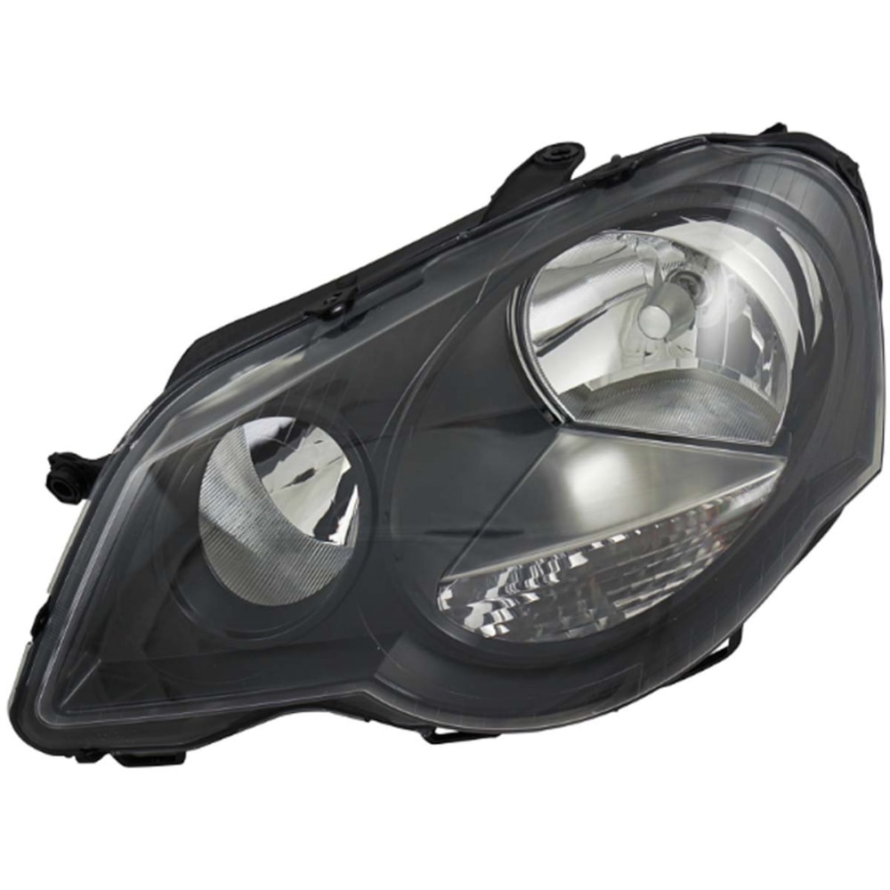 Farol Vw Volkswagen Polo 2007 a 2015 Mascara Negra Lado Esqu Farol Vw Volkswagen Polo 2007 a 2015 Mascara Negra Lado Esqu