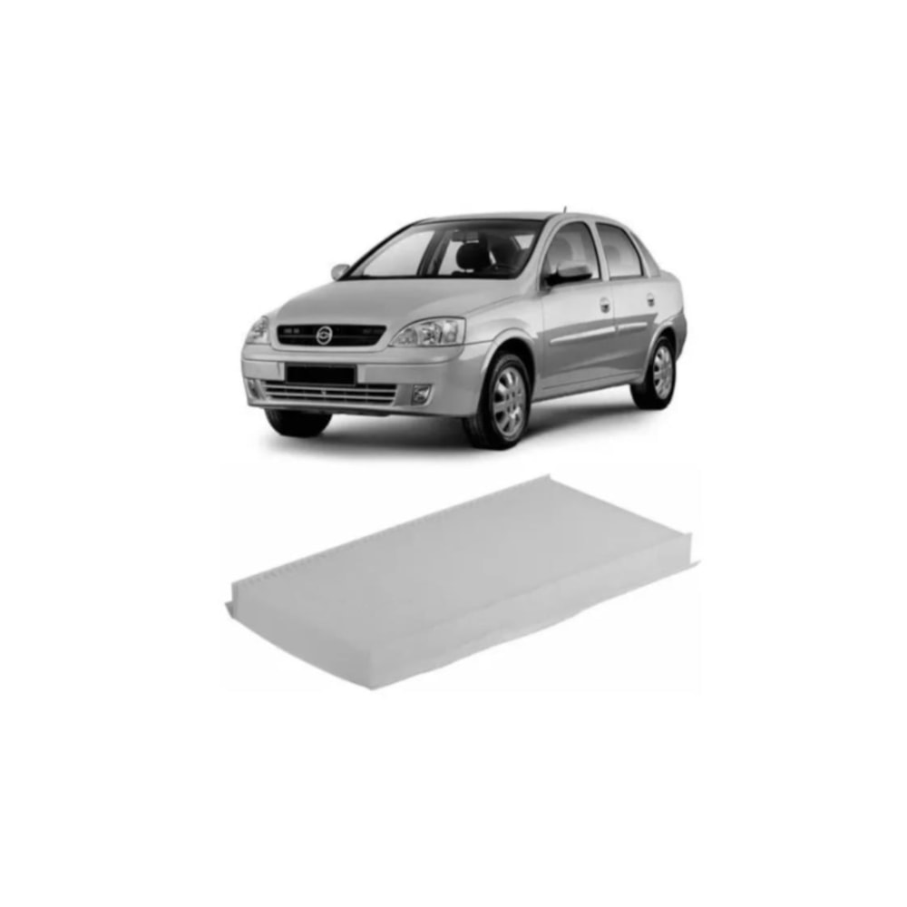 FILTRO CABINE AR CONDICIONADO GM CHEVROLET CORSA 2002 EM DIANTE / MONTANA 2003 A 2010 - FILTROS BRASIL FILTRO CABINE AR CONDICIONADO GM CHEVROLET CORSA 2002 EM DIANTE / MONTANA 2003 A 2010 - FILTROS BRASIL