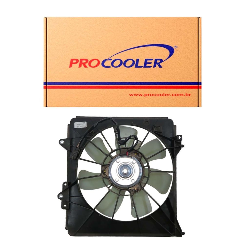 GMV VENTOINHA DEFLETOR HONDA NEW FIT / CITY 2009 EM DIANTE (CONDENSADOR) - PROCOOLER GMV VENTOINHA DEFLETOR HONDA NEW FIT / CITY 2009 EM DIANTE (CONDENSADOR) - PROCOOLER