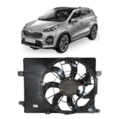 GMV VENTOINHA DEFLETOR HYUNDAI IX35 / KIA SPORTAGE 2011 EM DIANTE 2.0 16V - PROCOOLER GMV VENTOINHA DEFLETOR HYUNDAI IX35 / KIA SPORTAGE 2011 EM DIANTE 2.0 16V - PROCOOLER