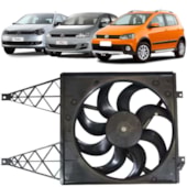 GMV VENTOINHA E DEFLETOR VW VOLKSWAGEN FOX / CROSSFOX / NOVO POLO COM AR 2006 A 2012 3 PLUGS - PROCOOLER