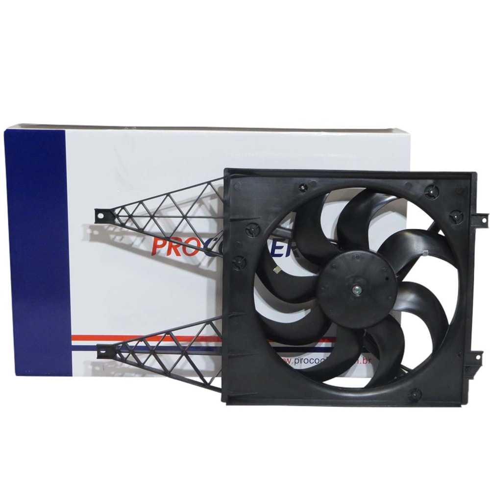 GMV VENTOINHA E DEFLETOR VW VOLKSWAGEN FOX / CROSSFOX / NOVO POLO COM AR 2006 A 2012 3 PLUGS - PROCOOLER