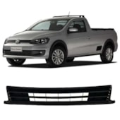 GRADE CENTRAL PARA-CHOQUE GM CHEVROLET VW VOLKSWAGEN SAVEIRO 2014 A 2016 COR PRETA - FIPPARTS GRADE CENTRAL PARA-CHOQUE GM CHEVROLET VW VOLKSWAGEN SAVEIRO 2014 A 2016 COR PRETA - FIPPARTS
