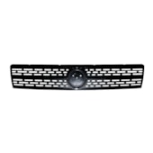 GRADE DIANTEIRA FIAT UNO 2004 A 2005 PRETO COM FILETE CROMADO - ORIGINAL