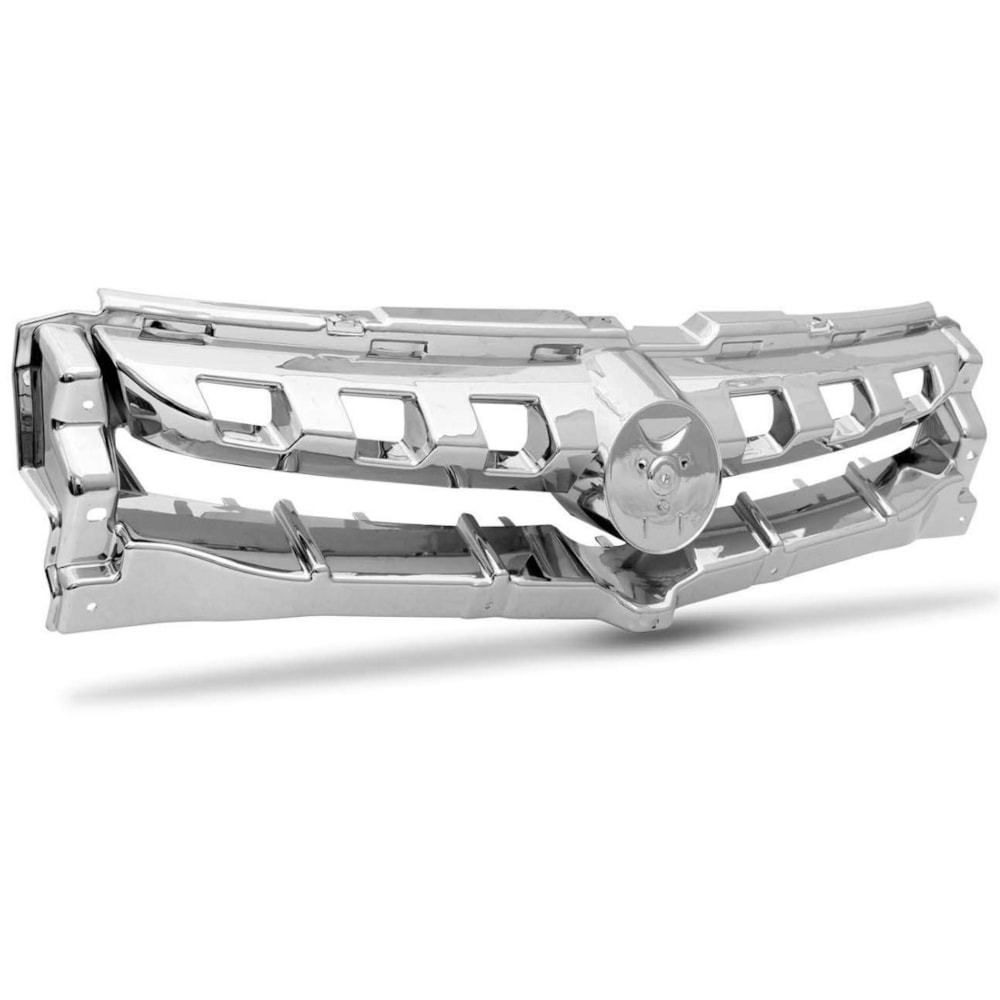 GRADE FIAT LOCKER 2008 EM DIANTE CROMADA - PLASCAR GRADE FIAT LOCKER 2008 EM DIANTE CROMADA - PLASCAR