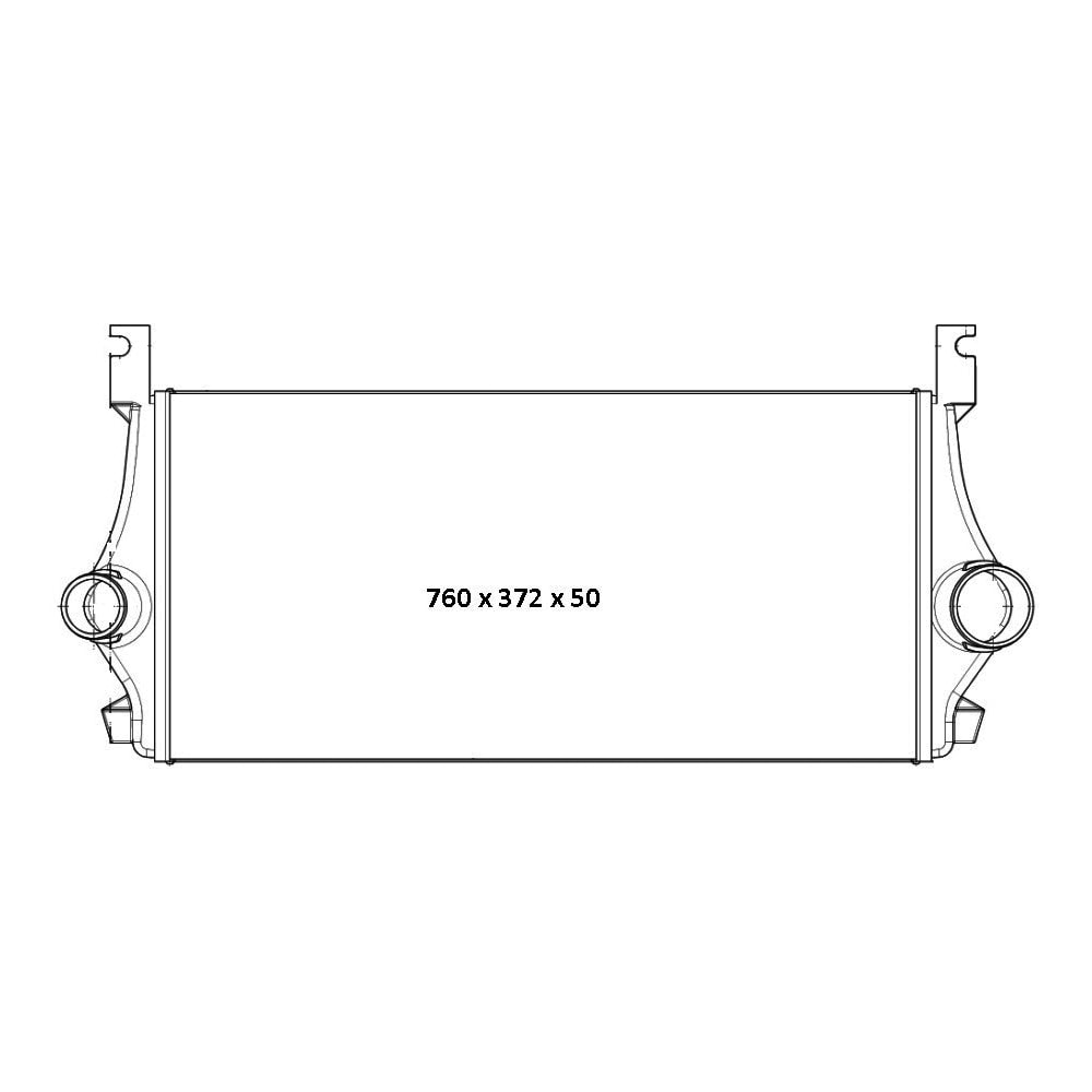 INTERCOOLER FORD F250 / F350 / F4000 XL / XLT DIESEL 1999 EM DIANTE - BEHR HELLA INTERCOOLER FORD F250 / F350 / F4000 XL / XLT DIESEL 1999 EM DIANTE - BEHR HELLA
