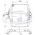INTERCOOLER MERCEDES BENZ 1938 S / 1944 S - VISCONDE/MODINE