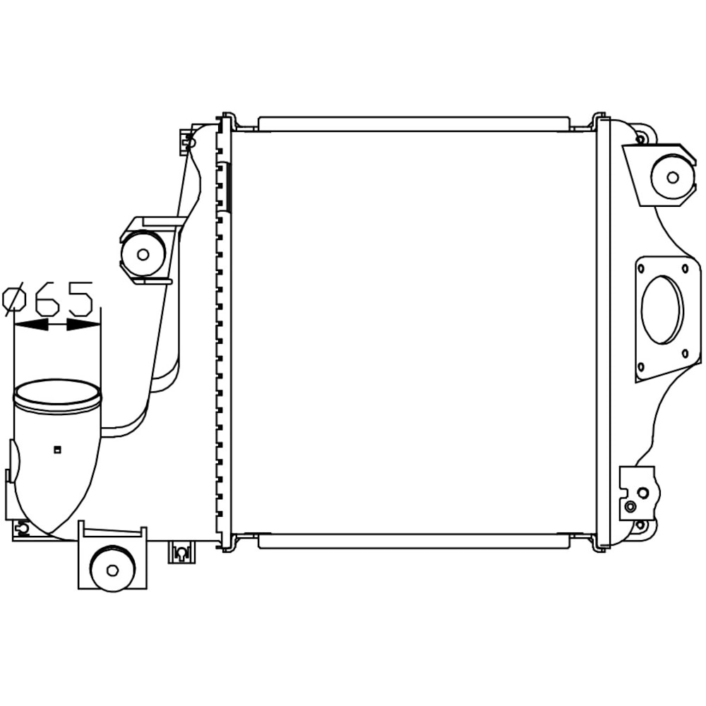 Intercooler Toyota Hilux 3.0 16V 2005 A 2015 Procooler