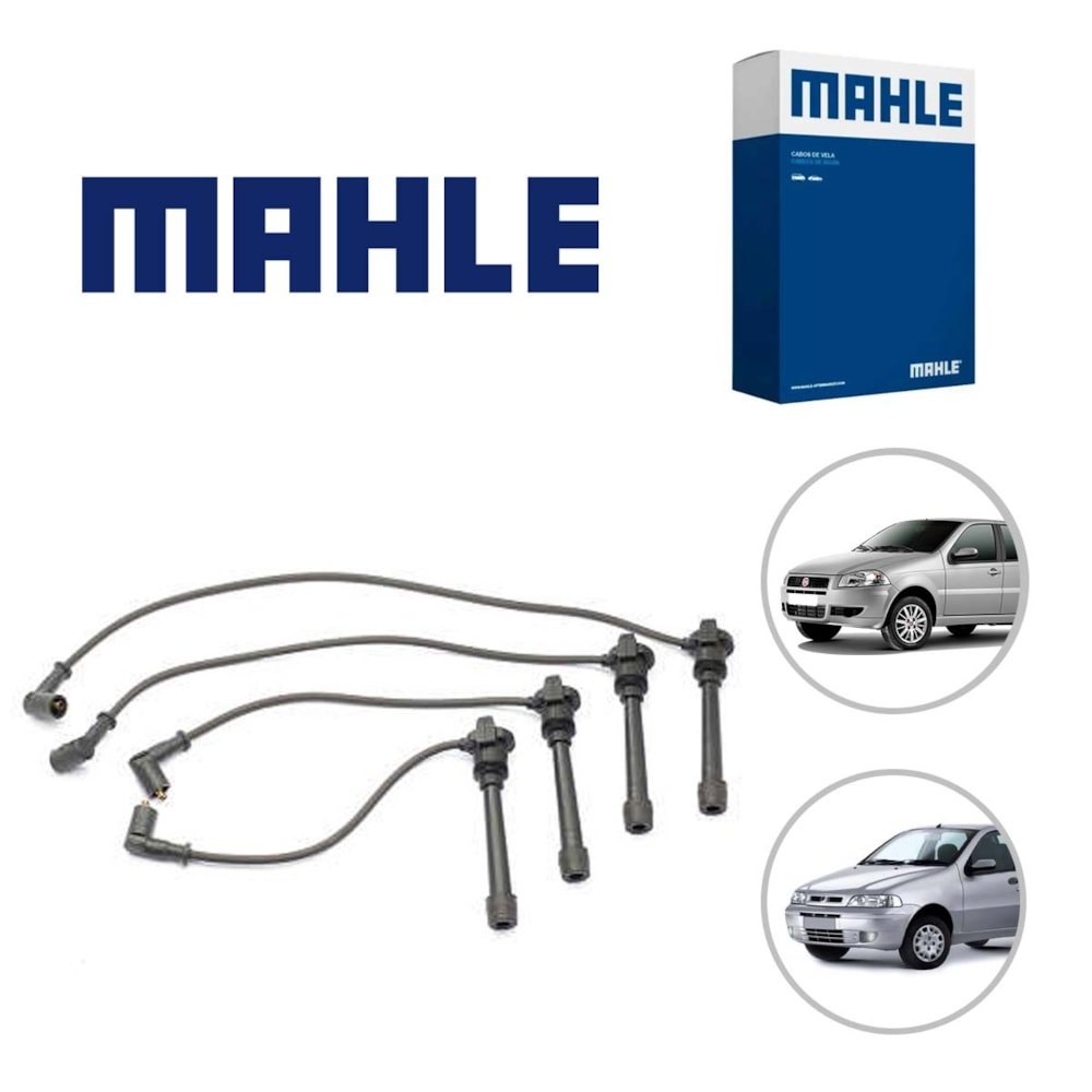 JOGO CABO VELA FIAT SIENA / PALIO / 1.0 / 1.3 / 2000 EM DIANTE - MAHLE JOGO CABO VELA FIAT SIENA / PALIO / 1.0 / 1.3 / 2000 EM DIANTE - MAHLE
