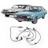 JOGO CABO VELA FORD BELINA TODOS MOPARALOS / CORCEL 1.6 1979 A 1986 / PARAL REY 1.6 1981 A 1989 - MAHLE