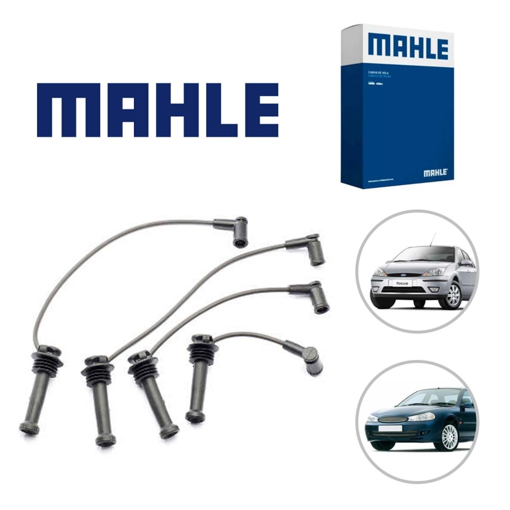 JOGO CABO VELA FORD FOCUS / MONDEO / 1.8/2.0 / 2000 EM DIANTE - MAHLE JOGO CABO VELA FORD FOCUS / MONDEO / 1.8/2.0 / 2000 EM DIANTE - MAHLE