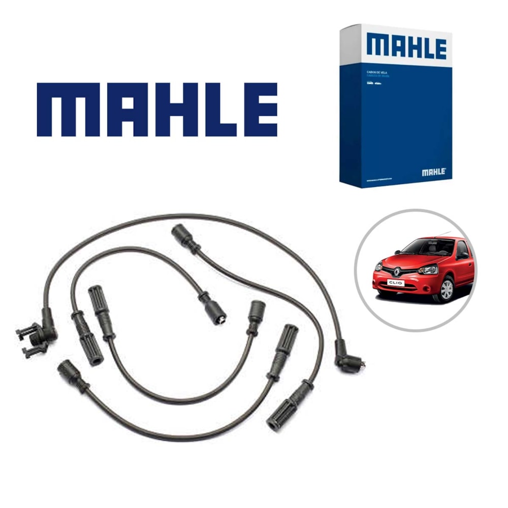 JOGO CABO VELA RENAULT CLIO 1.6 8V TODOS - MAHLE JOGO CABO VELA RENAULT CLIO 1.6 8V TODOS - MAHLE