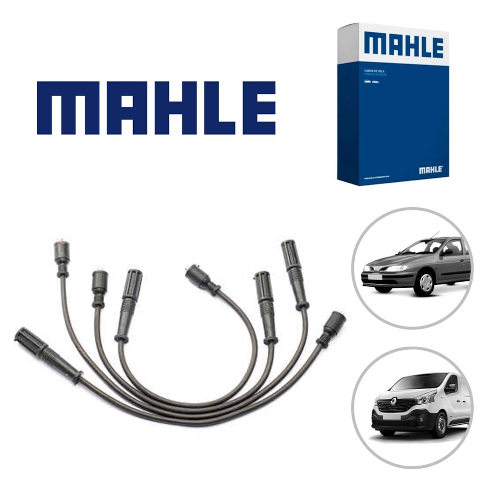JOGO CABO VELA RENAULT MEGANE SEDAN RXE 2.0 2003 A 2005 / TRAFIC 2.0 2000 A 2005 - MAHLE JOGO CABO VELA RENAULT MEGANE SEDAN RXE 2.0 2003 A 2005 / TRAFIC 2.0 2000 A 2005 - MAHLE