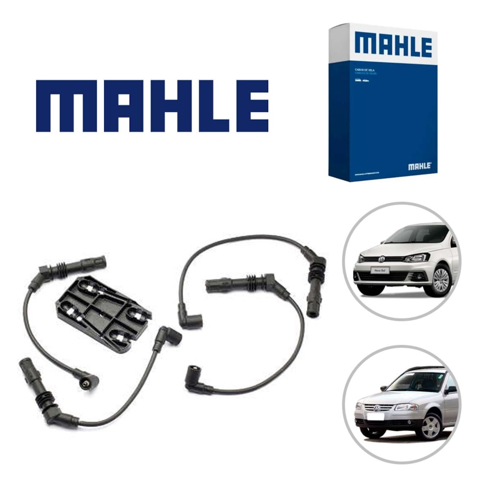 JOGO CABO VELA VW VOLKSWAGEN GOL / PARATI 1.0 16V TUBO 2000 EM DIANTE - MAHLE JOGO CABO VELA VW VOLKSWAGEN GOL / PARATI 1.0 16V TUBO 2000 EM DIANTE - MAHLE